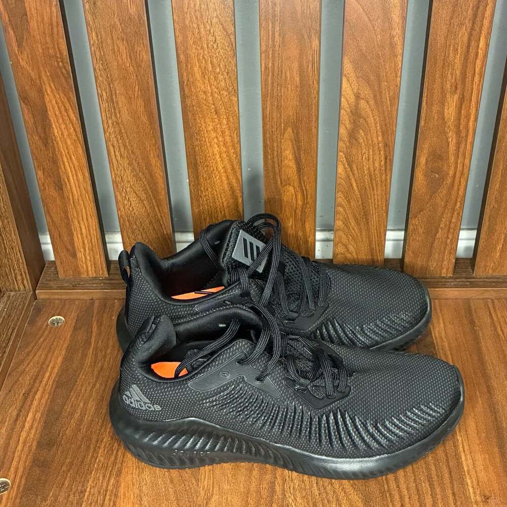 Adidas Alphabounce Running Shoes Black Size 8